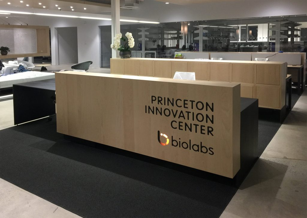 Laboratory space at Princeton Innovation Center BioLabs